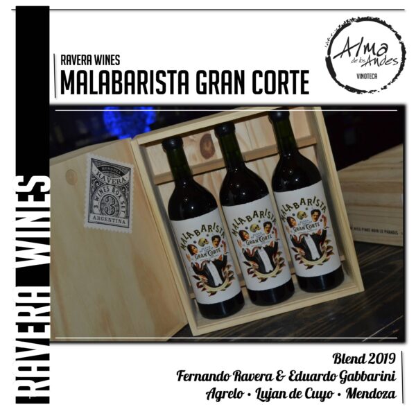 RAVERA WINES • MALABARISTA GRAN CORTE • BLEND 2019