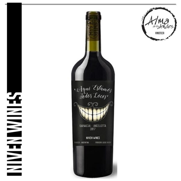 NIVEN WINES • AQUÍ ESTAMOS TODOS LOCOS • GRAN RESERVA TEMPRANILLO