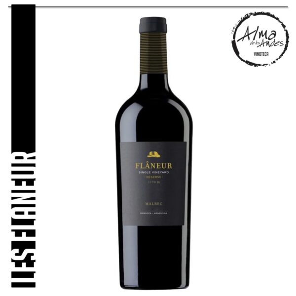 LES FLANEURS • FLANEUR RESERVA GUALTALLARY 1170 • MALBEC