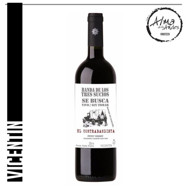 COLOSSO WINES • LA BANDA DE LOS TRES SUCIOS - CONTRABANDISTA • PETIT VERDOT