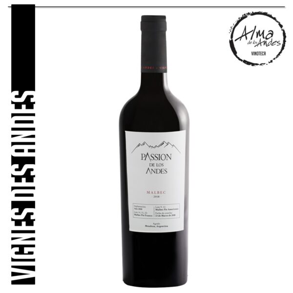 VIGNES DES ANDES • PASSION DE LOS ANDES • MALBEC