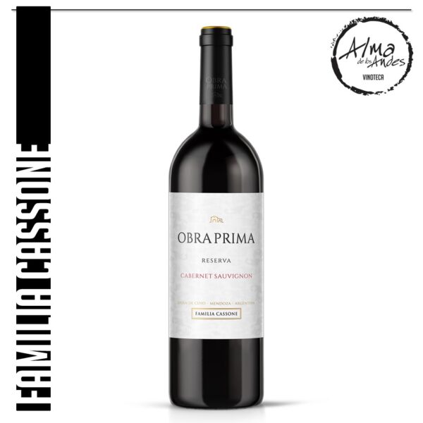 FAMILIA CASSONE • OBRA PRIMA RESERVA • CABERNET SAUVIGNON