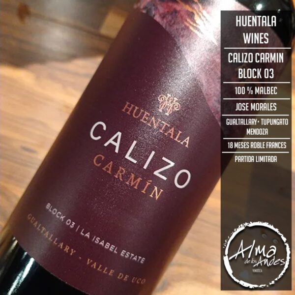 HUENTALA • CALIZO•  CARMÍN MALBEC