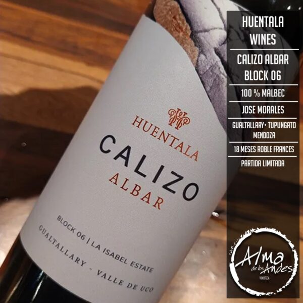 HUENTALA • CALIZO• ALBAR MALBEC