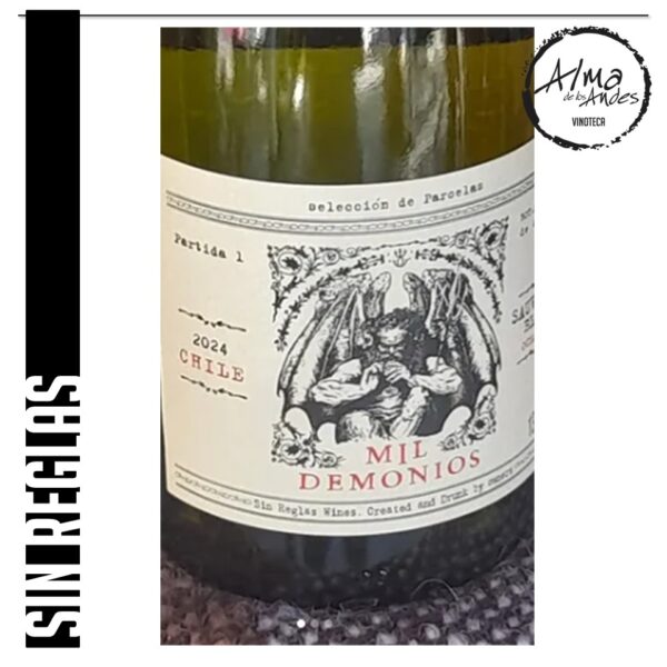 SIN REGLAS • MIL DEMONIOS CHILE • SAUVIGNON BLANC